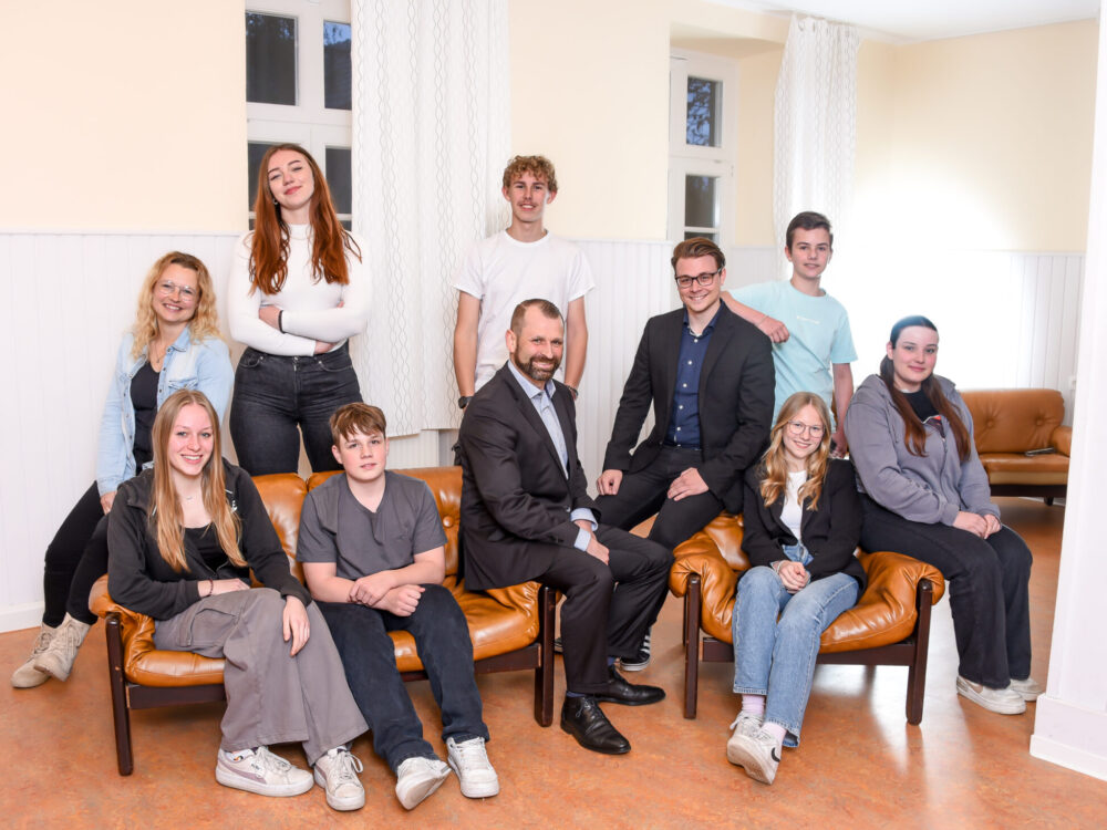 Gruppenfoto des Jugendgemeinderats